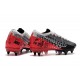 Nike Mercurial Vapor 13 Elite SG-PRO AC Neymar Cromado Negro Rojo Platino