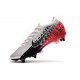 Nike Mercurial Vapor 13 Elite SG-PRO AC Neymar Cromado Negro Rojo Platino