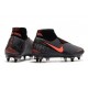Nike Phantom Vision DF Elite SG Pro AC Gris Oscuro Mango Brillante Negro
