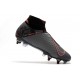 Nike Phantom Vision DF Elite SG Pro AC Gris Oscuro Mango Brillante Negro
