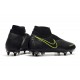 Nike Phantom Vision DF Elite SG Pro AC Negro Amarillo Fluorescente