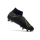 Nike Phantom Vision DF Elite SG Pro AC Negro Amarillo Fluorescente