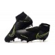 Nike Phantom Vision DF Elite SG Pro AC Negro Amarillo Fluorescente
