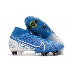 Nike Mercurial Superfly VII Elite SG-Pro AC Traction New Lights Azul