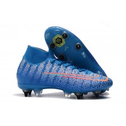 Nike Mercurial Superfly VII Elite SG-Pro AC Traction Azul Rojo