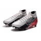 Nike Mercurial Superfly VII Elite SG-Pro AC Neymar Cromado Negro Rojo