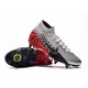 Nike Mercurial Superfly VII Elite SG-Pro AC Neymar Cromado Negro Rojo