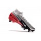 Nike Mercurial Superfly VII Elite SG-Pro AC Neymar Cromado Negro Rojo