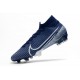 Nike Botas de Fútbol Mercurial Superfly 7 Elite SE FG Azul Blanco