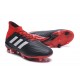 Botas de fútbol Adidas Predator 18.1 FG Para Hombre Negro Rojo Blanco