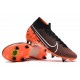 Nike Mercurial Superfly VII Elite SG-Pro AC Negro Blanco Hyper Crimson