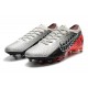 Nike Mercurial Vapor 13 Elite AG Pro Neymar Cromado Negro Rojo Platino