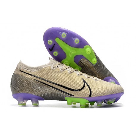 Nike Mercurial Vapor 13 Elite AG Pro Amarillo Desierto Negro Morado