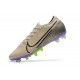 Nike Mercurial Vapor 13 Elite AG Pro Amarillo Desierto Negro Morado