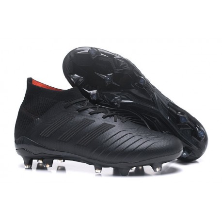 Nuevo Zapatillas de fútbol adidas Predator 18.1 FG Todo Negro