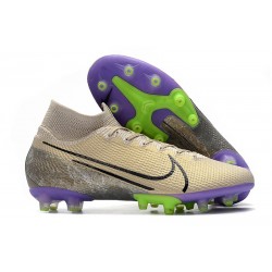 Nike Mercurial Superfly 7 Elite AG-Pro Amarillo Desierto Negro Morado