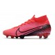 Nike Botas de Fútbol Mercurial Superfly 7 Elite SE FG Láser Crimson Negro