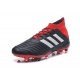Botas de fútbol Adidas Predator 18.1 FG Para Hombre Negro Rojo Blanco