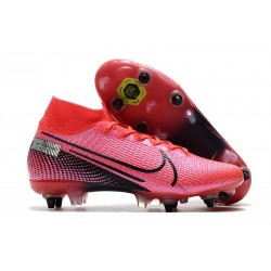 Nike Mercurial Superfly VII Elite SG-Pro AC Traction Láser Crimson Negro