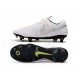 Bota Nike Tiempo Legend 8 Elite SG-Pro AC Blanco Platino