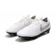 Bota Nike Tiempo Legend 8 Elite SG-Pro AC Blanco Platino