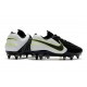 Bota Nike Tiempo Legend 8 Elite SG-Pro AC Negro Blanco Voltio