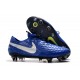 Bota Nike Tiempo Legend 8 Elite SG-Pro AC Azul Plata