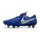 Bota Nike Tiempo Legend 8 Elite SG-Pro AC Azul Plata