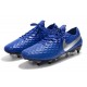 Bota Nike Tiempo Legend 8 Elite SG-Pro AC Azul Plata