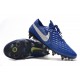 Bota Nike Tiempo Legend 8 Elite SG-Pro AC Azul Plata
