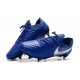 Bota Nike Tiempo Legend 8 Elite SG-Pro AC Azul Plata