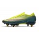 Zapatillas Nike Mercurial Vapor 13 Elite SG-PRO AC Lemon Venom Negro Verde
