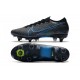 Zapatillas Nike Mercurial Vapor 13 Elite SG-PRO AC Negro Azul