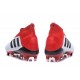 Nuevo Botas de fútbol Adidas Predator 18+ FG Blanco Negro Rojo