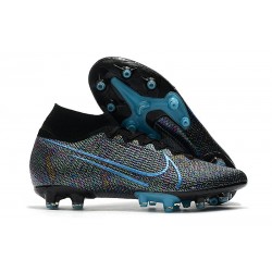 Nike Mercurial Superfly 7 Elite AG-Pro Negro Azul