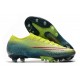 Nike Mercurial Vapor 13 Elite AG Pro Lemon Venom Negro Verde