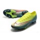 Nike Mercurial Vapor 13 Elite AG Pro Lemon Venom Negro Verde