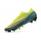 Nike Mercurial Vapor 13 Elite AG Pro Lemon Venom Negro Verde