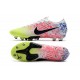 Nike Mercurial Vapor 13 Elite AG Pro Neymar Blanco Negro Azul Racer Volt