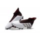 Nuevo Zapatillas de fútbol Adidas Predator 18+ FG Blanco MarrÓN