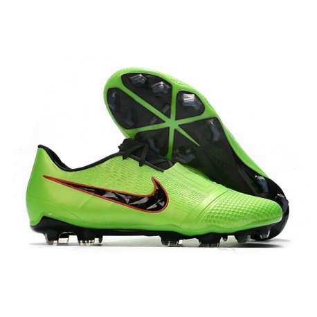 Zapatillas Futbol Nike Phantom Vnm Elite FG Verde Strike Negro