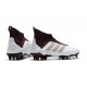 Nuevo Zapatillas de fútbol Adidas Predator 18+ FG Blanco MarrÓN