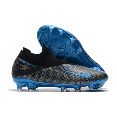 Zapatillas Nike Phantom VSN 2 Elite DF FG -Negro Azul Láser Antracita