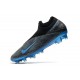 Zapatillas Nike Phantom VSN 2 Elite DF FG -Negro Azul Láser Antracita
