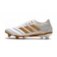 Nuevo Adidas Copa 19.1 FG Zapatillas de fútbol Blanco Oro