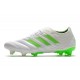 Nuevo Adidas Copa 19.1 FG Zapatillas de fútbol Blanco Negro Verde