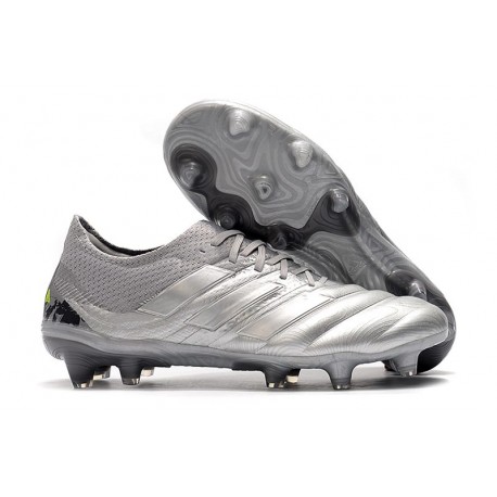 Nuevo Adidas Copa 19.1 FG Zapatillas de fútbol Silver Amarillo