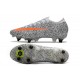 Nike Mercurial Vapor XIII Elite SG Anti Clog CR7 Blanco Naranja Negro