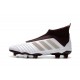 Nuevo Zapatillas de fútbol Adidas Predator 18+ FG Blanco MarrÓN