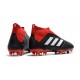 Baratas Botas de fútbol Adidas Predator 18+ FG Negro Rojo Blanco